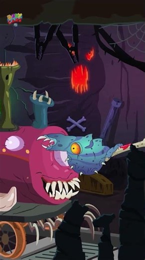 Scary Train Engine #trending #cars #vehicles #babycars #shorts #scary #halloween