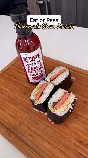 Delicious Homemade Spam Musubi Recipe with Garlic Butter Sauce