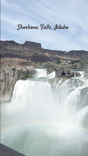Twin Falls | Idaho #roadtrip #twinfallsidaho #waterfall #naturesounds #views #beautifulnature #water