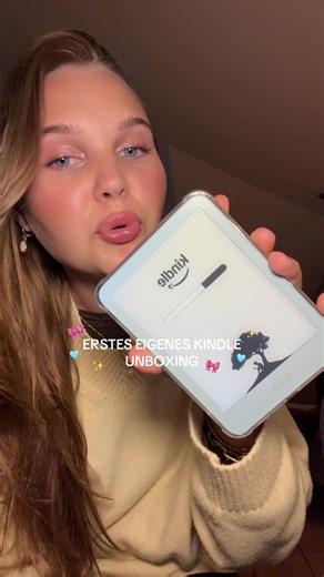 Erstes eigenes Kindle Unboxing: Blau war eine super Entscheidung! 🩵