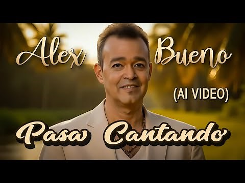Alex Bueno 🎸 - PASA CANTANDO 🧑‍🎤 (AI Video)
