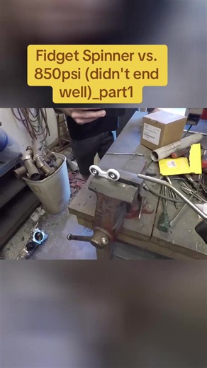 Fidget Spinner vs 850psi: High-Pressure Destruction Part 1