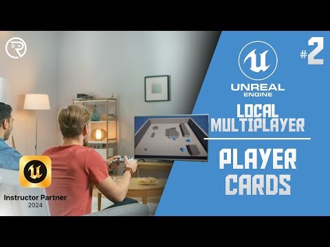 Unreal Engine 5 Tutorial - Local Multiplayer Part 2: Player Cards