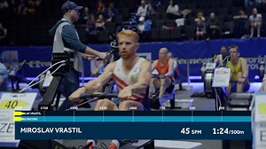 193K views · 772 reactions | Czechia’s Miroslav Vrastil broke his own world record by just 0.5 seconds in the lightweight men’s 40-44 2000m last year at the 2024 World Rowing Indoor Championships! His finishing time was 6:13.1. Vrastil said: “My target was 6:10, so a little disappointed because in training it was going really good. But sometimes the motivation from the crowd is too much. Fly and die. But I’ll take it.” | World Rowing | Facebook
