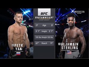 PETR YAN VS ALJAMAIN STERLING FULL FIGHT UFC 259