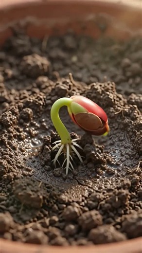 Grow a Pomegranate Tree from One Seed 🌱🍎 | Easy Container Gardening #shorts