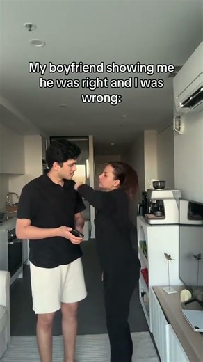 Still think you were right? 🤨 #couplecomedy #viral