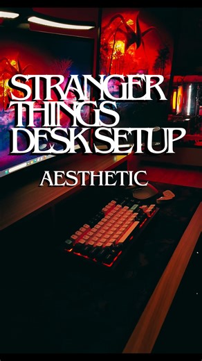 Frankie | Desk Setup & Tech 🖥️ on Instagram: "Stranger Things hits different. Upside Down chaos. Happy New Years!——————————————————————— —— 👉 Follow @FrxnkieVisuals for more desk setups & tech products! 👍 Double-tap if you love this vibe! 💬 Comment below: What’s your favorite tech gadget or desk setup? 📷 Tag @frxnkievisuals if you use this video — I’d love to see it! #setup explore fyp viral anime cameragear photographer tech setup setups setupwars dreamse