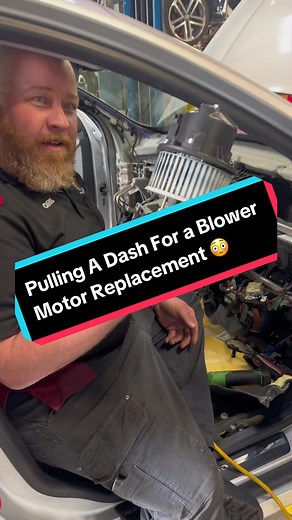 Volvo S60 Dash Removal for Blower Motor