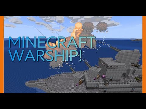 CREATE MOD MINECRAFT WARSHIP!