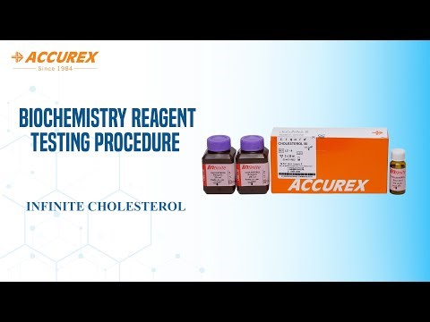 Cholesterol Biochemistry Reagent | Cholesterol Test Procedure | Reagents | Accurex Biomedical