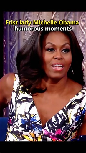 Frist lady Michelle Obama humorous moments #foryou #funnymoments #funny #talkshow #comedy