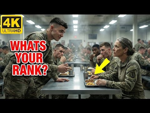 “What’s Your Rank?” They Asked — Her Reply Stopped the Entire Mess Hall Hidden True Stories