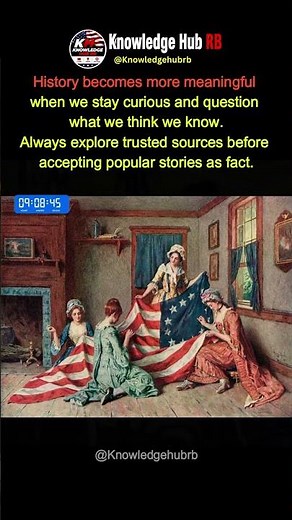 The First American Flag Wasn't What You Think! 🇺🇸 Amazing U S History Facts #shorts