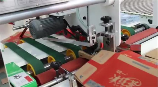 Semi-automatic Folder Gluer Machine/folding Gluing Machine for Corrugated Carton Box/folding Gluing Machine