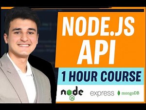 Complete Node.js REST API Tutorial 2025 - Express, MongoDB, JWT Authentication - 1 Hour - شرح عربي