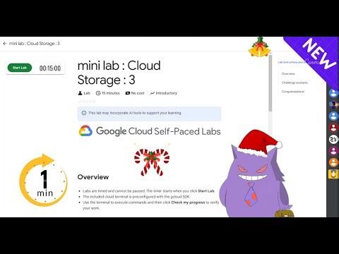 mini lab : Cloud Storage : 3 | #2024 | #minilab |#qwiklabs