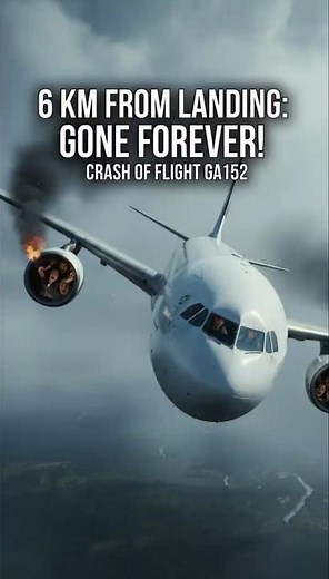 Garuda Flight 152 Crash Lost in the Fog – The Chilling Final Moments