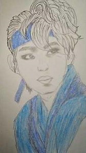 Drawing BTS SUGA ✏️ | Pencil Portrait | Рисую Шугу из BTS | 방탄소년단 슈가 연필 드로잉
