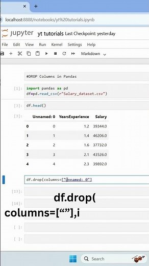 Drop Columns Python #5
