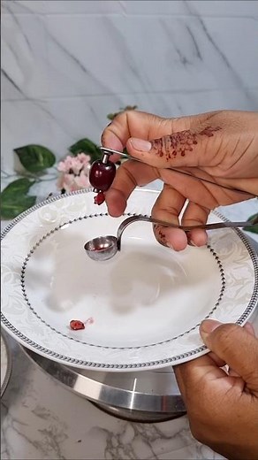 ASMR CHERRY 🍒 Pitter/ Seed Remover Kitchen Gadget Review | How to use CHERRY 🍒 Pitter
