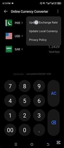 Calculator App Currency Rate Update Kaise Kare Mobile Mein