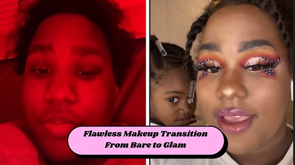 Flawless Makeup Transition From Bare to Glam