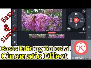 How to Edit Video USING Kinemaster / Video Edit Tutorial Cinematic Effect