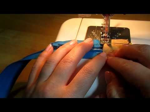 How to attach a zipper: part 1 zipper tabs