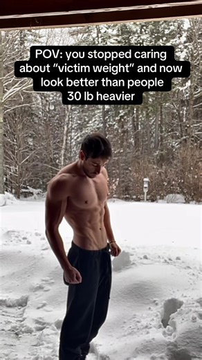 Stop worrying about a random number on the scale bro