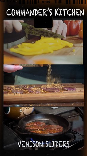 Duck Commander on Instagram: "It’s early bow season in Louisiana and @jmartinduckman has just the recipe! Check out this recipe video and many others on Duck Commander YouTube Channel! “COMMANDER’S KITCHEN” Ingredients: -Venison back strap -Onion -Bell pepper -Mushrooms -Slider buns -Provolone cheese -Phil Robertson Spicy Seasoning -Buck Commander Rub #duckcommander #commanderskitchen #buckcommander #cooking #recipe #youtube"