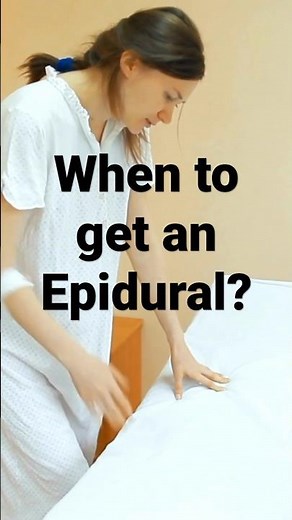 Epidural Injection in Labor (when to get it) #pregnancy #birth