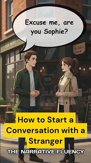 How to Start a Conversation with a Stranger| Easy English Speaking #shorts #easyenglish #viralvideo