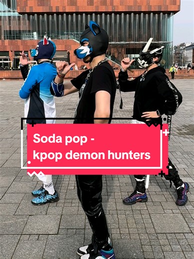 it's been a while since Kpop Demon Hunters came out, but it still holds a special place for us 🫶 dancing with pup Tesla and pup Noctus #creatorsearchinsights #dance #fyp #populardance #tiktokdance