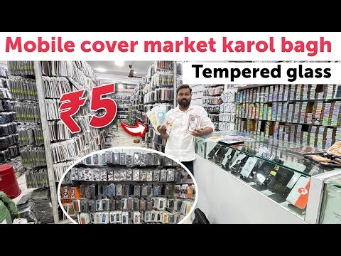 Mobile Cover Market | Karol Bagh Wholesale Mobile Cover Market | Cheapest Accessories in India 2026