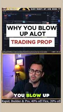Why you Blow up alot Trading Prop