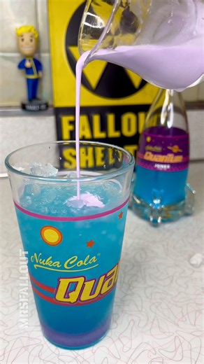 MAKING A DIRTY NUKA QUANTUM DRINK!