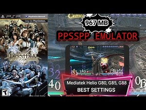 Dissidia 012 Duodecim Final Fantasy Highly Compressed Unlocked Characters + Best Settings