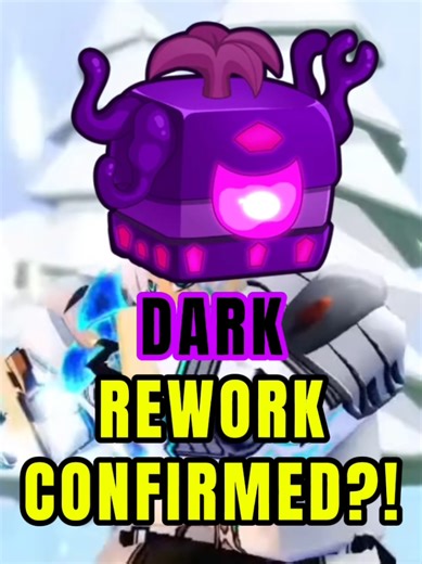 Dark Rework Confirmed in Blox Fruits