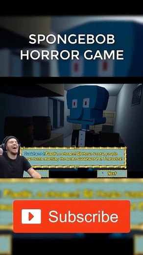 The FUNNIEST Horror Game I've Ever Played😅| Around The Clock At Bikini Bottom #spongebobhorror