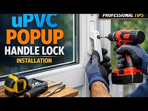 pop up handle installation