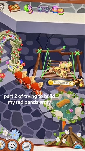 Building My Red Panda Army in Animal Jam Classic