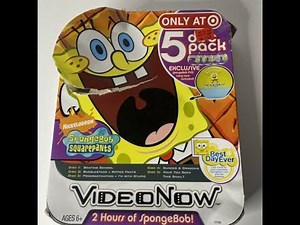 Opening & Closing To Spongebob Squarepants: Boating School 2004 Videonow Color Disc