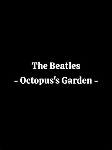 Octopus's Garden cover — REO Brothers (The Beatles) lyrics