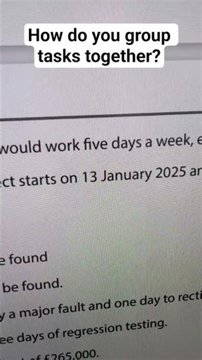 How do you groups tasks together in #msproject ? #unit3 #btec #projectmanagement