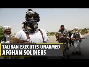 Taliban fighters execute 22 unarmed Afghan soldiers who surrendered | English World News | WION