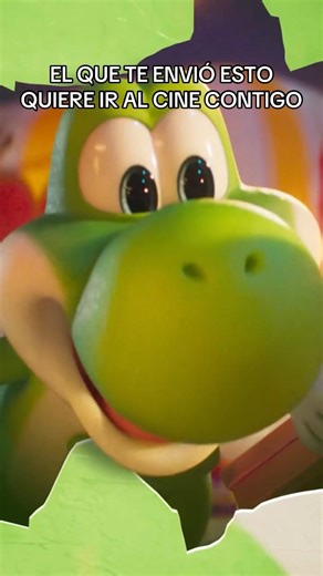 Es una señal 👀 nos vamos a ver a Yoshi juntos ⭐️🍄#SuperMario #Mario #Nintendo #Cine #estreno