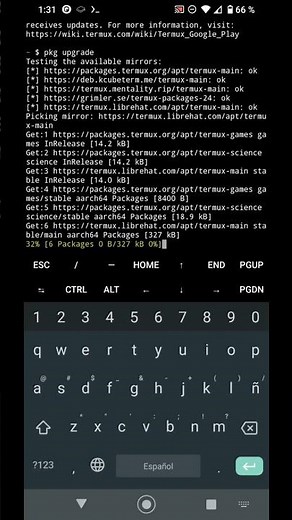 Termux - Una Terminal de Comandos Linux en tu movil Android [V277]