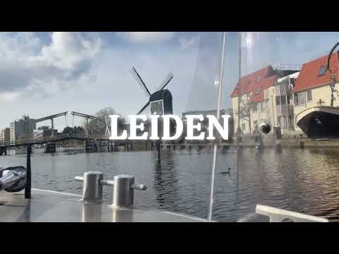Leiden, Niederlande – 4 Minuten auf dem Wasser
