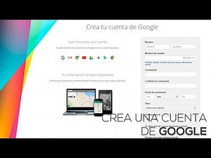 Cómo CREAR una cuenta de GOOGLE (GMAIL) NUEVA en PC e INICIAR SESIÓN (PASO A PASO)